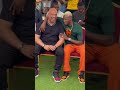 Retrouvailles aujourd'hui à Bko entre l’ex sélectionneur Éric Sekou chelle &amp; Moussa Djenepo 🇲🇱❤️