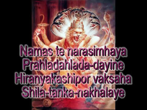 Prayers to Lord Nrsimha