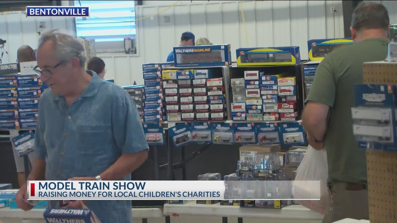 Northwest Arkansas model train show raises money for charity