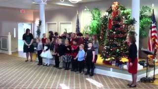 Olivia's kindergarten Christmas program