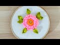 New Ribbon Embroidery Flower Design