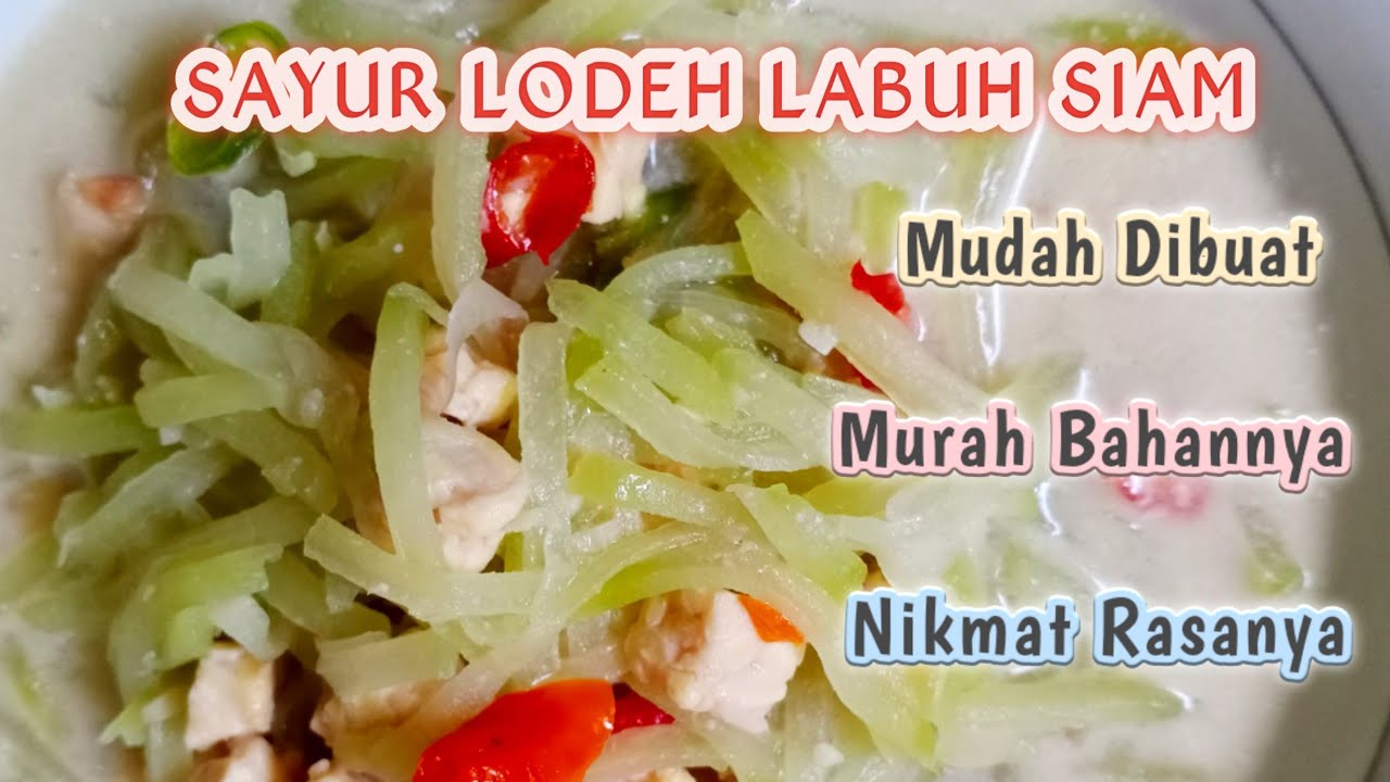 Resep Sayur Lodeh Jogja - Resep Sayur Lodeh Sederhana dan Enak ala Rumahan