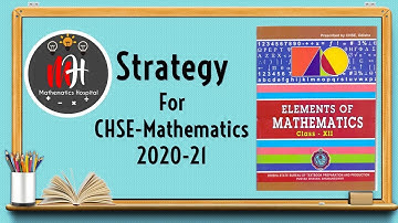 Strategy for 100 Days | CHSE Mathematics - 2021