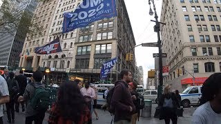 Quick Clip of a First Amendment Protest at New York City Hall (October 7, 2019)