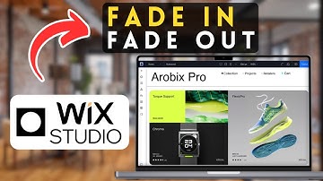 How to Add a Fade in and Fade Out Animation in Wix Studio | Wix Studio Tutorial (2025)
