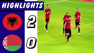 Albania vs Belarus highlights (2-0) - UEFA Nations League