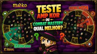 TEST: AMP KOR (exori min) or COMBAT MASTERY (exori gran)