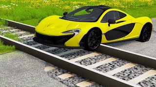 Cars vs Rails – BeamNG.Drive screenshot 4