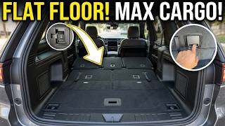 Jeep Grand Cherokee - How to Put Seats Down Flat @DIYPinto