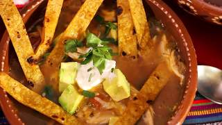 Quick Chicken Tortilla Soup