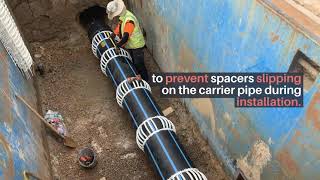 kwik-Zip's HD spacers make upgrading water mains easy