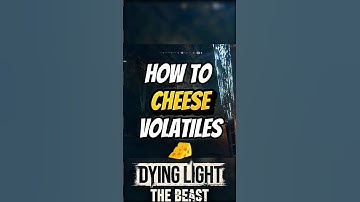 *EASILY KILL VOLATILES* Is this cheating in Dying Light: The Beast? 😂 #DyingLightTheBeast #shorts
