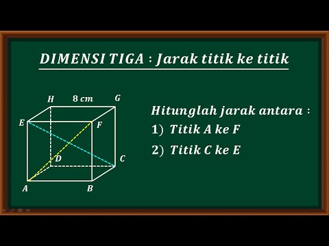 Video: Bagaimanakah anda mencari titik tengah AB?