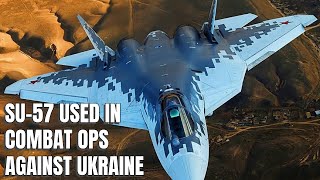 Su-57 (Escorted by Su-35s) Strikes Targets in Ukraine (And Misses)