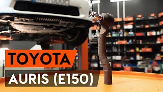 Jak wymienić końcówki drążków kierowniczych TOYOTA AURIS (E150) [PORADNIK AUTODOC]