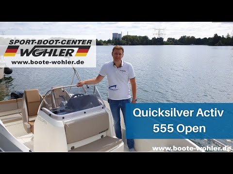 Quicksilver Activ 555 Open - Mercury F115 ELPT Pro XS EFI - Sport-Boot-Center Wohler