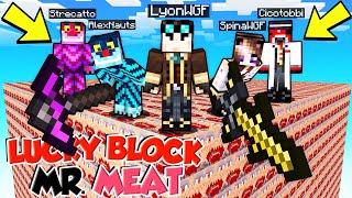 LUCKY BLOCK GIGANTI DI MR MEAT SU MINECRAFT!!