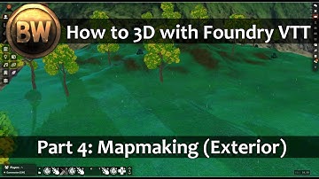 (2023) 3D-tekenen met FoundryVTT aflevering 4 - Kaarten maken (buitenkant)