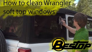 How to clean your Wrangler's soft top windows screenshot 2