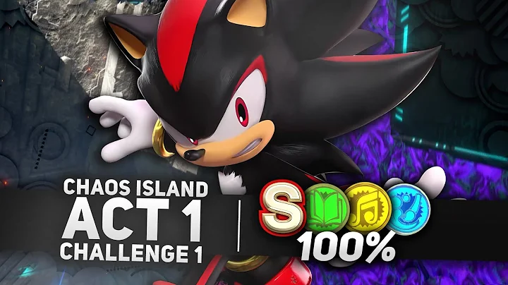 Sonic x Shadow Generations - Chaos Island Act 1 Challenge 1 "Cross Over With Doom Morph!" 100% (4K)