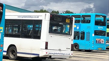 *beast* Globe Holidays Dennis Dart Plaxton Pointer 1551 SN55 HSU route 101