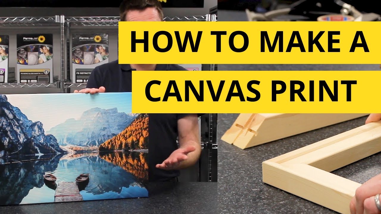 How To Make A Canvas  Varnishing & Wrapping 