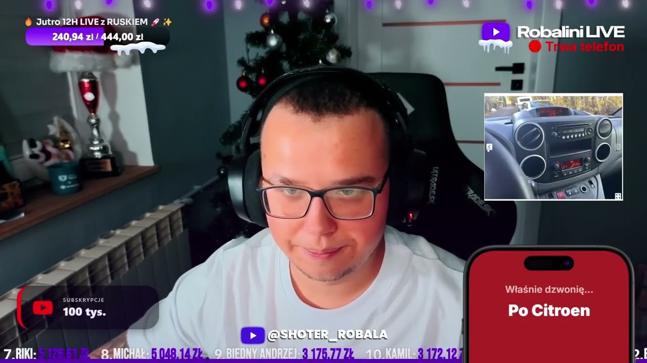 Robalini telefony po lizak policyjny, niewidomy, skarpetki, auta 📞