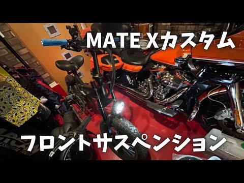 MATEX Electric Assisted Bicycle] I tried changing the Mate Bike