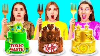 Rich vs Broke vs Giga Rich Food Challenge | Funny Food Hacks by Fun Challenge Rich vs Broke vs Giga Rich Food Challenge | Funny Food Hacks by Fun Challenge