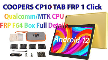 All MTK & Qualcomm Android FRP Unlock In 1 Click With F64 Box -  F64 Box Tutorial