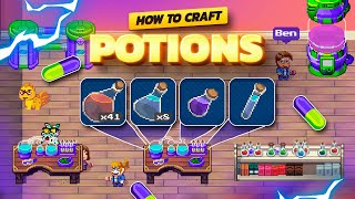 HOW TO CRAFT PETS POTIONS IN PIXELS ONLINE TUTORIAL : BEST POTION RECIPES