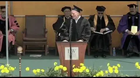 BW Undergraduate Commencement Address
