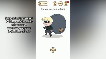 Brain Find Level 93 The gold coin must be found