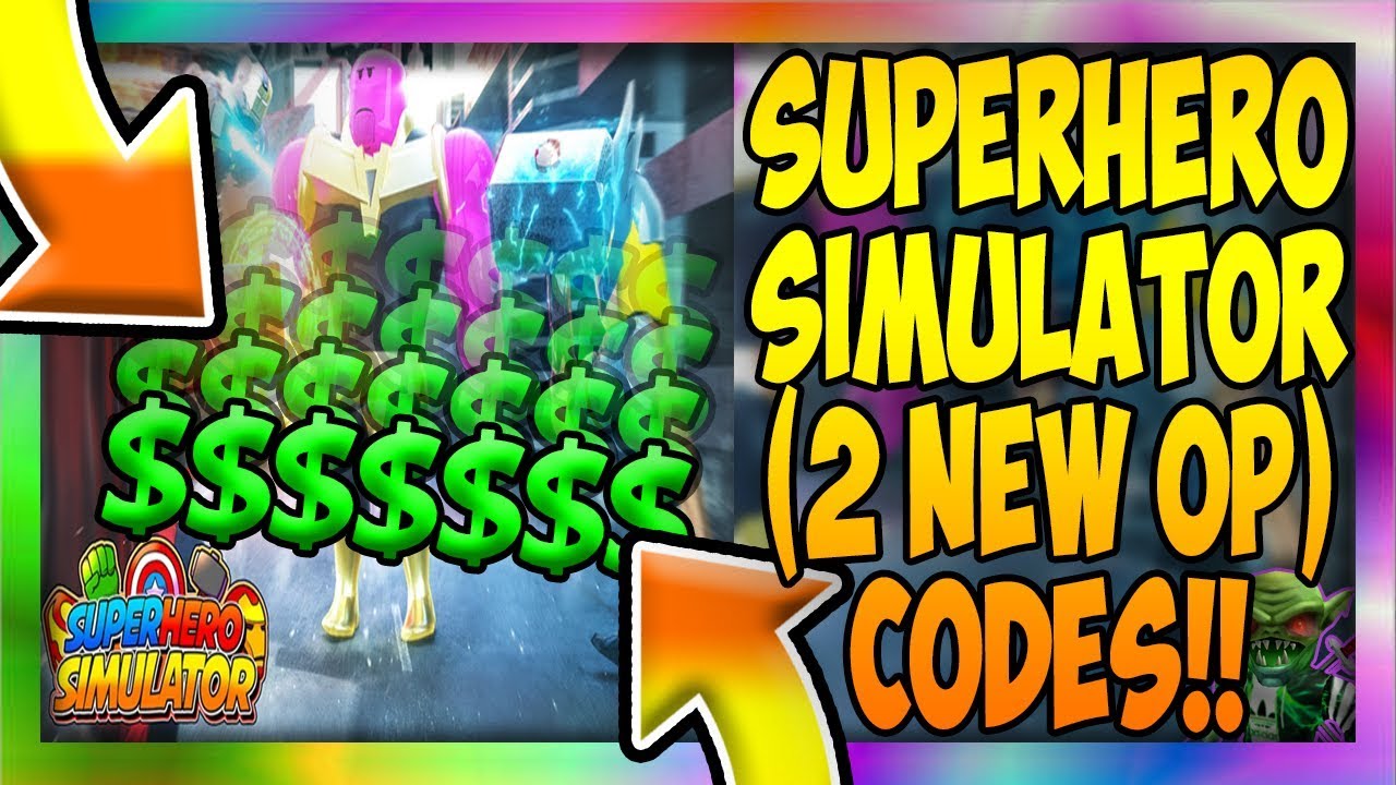 2 New Codes New Superhero Simulator New Game Roblox