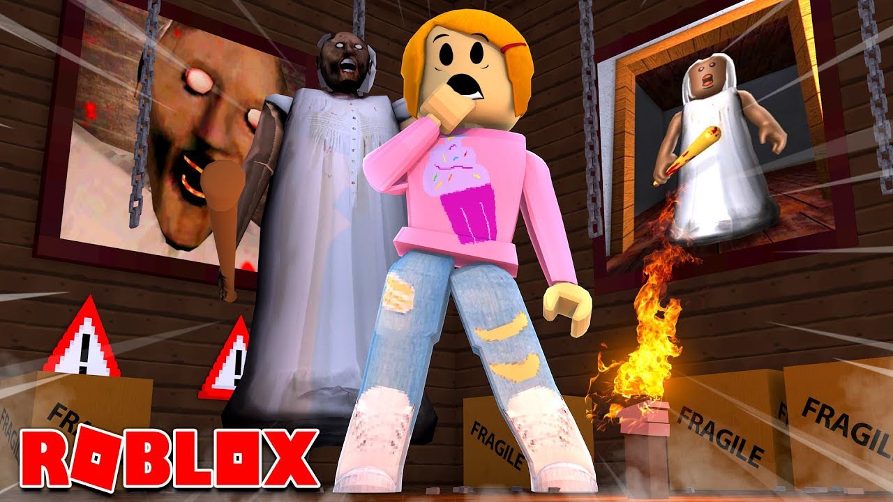 Roblox Granny S House With Molly And Daisy Youtube