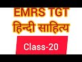 EMRS TGT hindi sahitya #emrs # exam #emrs tgt hindi sahitya pyq