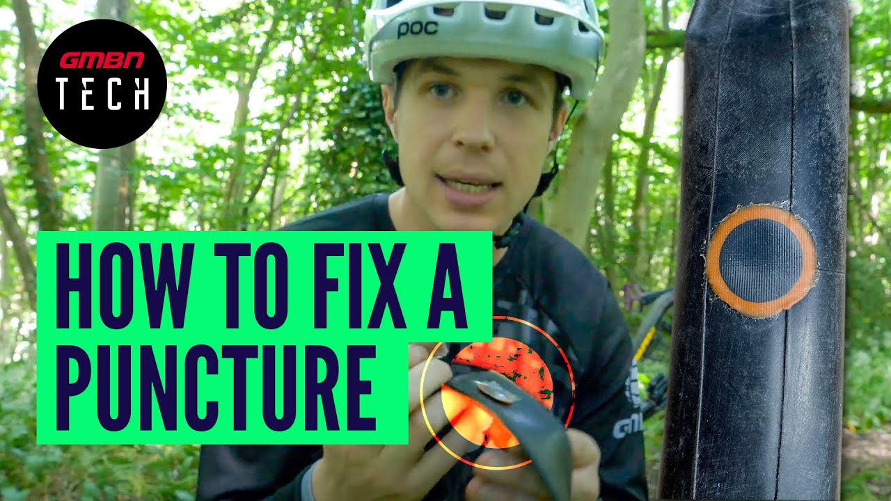 How To Fix A Puncture On A Mountain Bike Repairing An Inner Tube