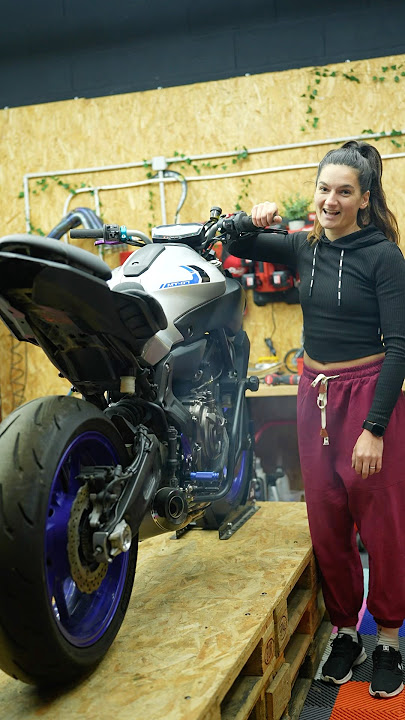 Final step of the crashed MT-07 repair! ๐งThe full test video is now live on my YouTube channel ๐ช๐ป