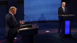 Trump, Biden face off in final presidential debate