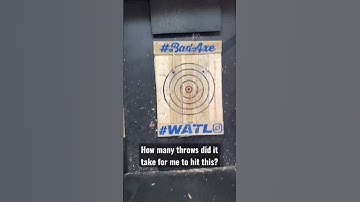 More than I’d like to admit 🪓  #watl #trickshot #throwingaxe #axethrowing #bullseye