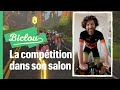 Mont everest tour de france avec les champions cyclistes en hometrainer