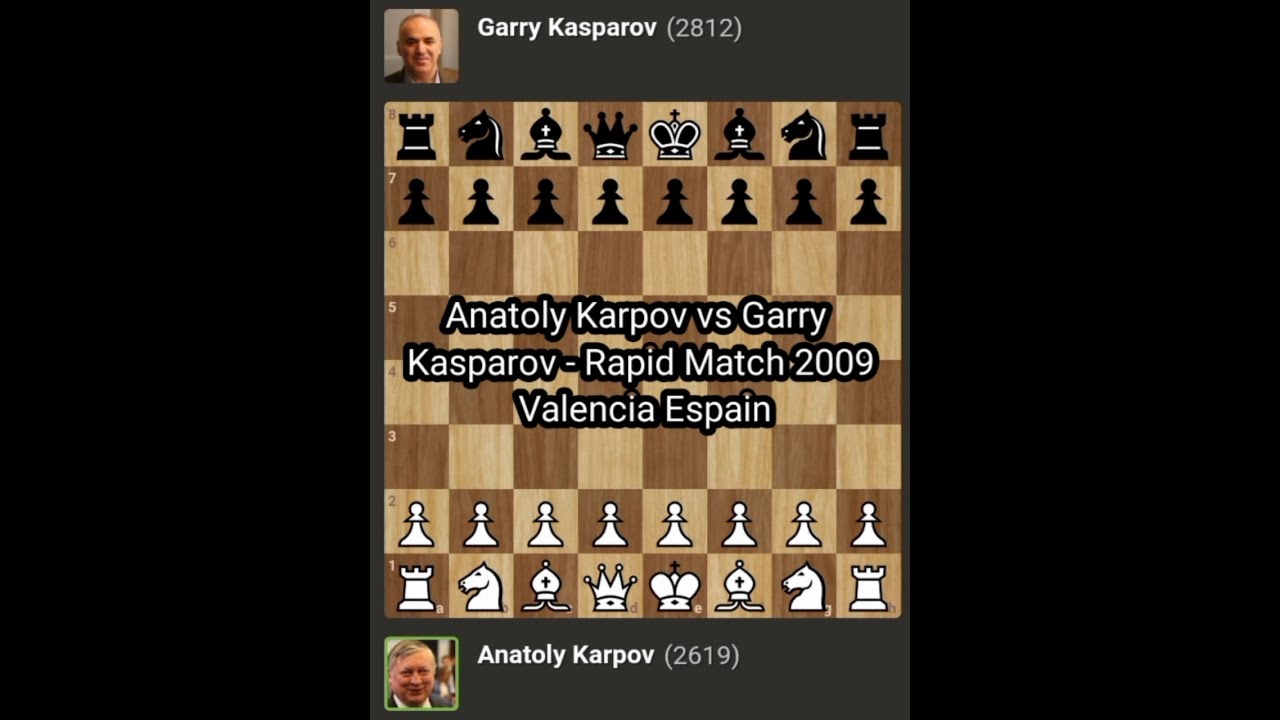 Kasparov Thought For 83 MINUTES After Karpov's SHOCKING 9th Move 😱 -  Remote Chess Academy