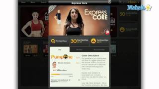 FitnessClass iPad App Review screenshot 4
