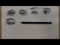Eye Drawing Practice for Beginners| Day 5| SketchwithSneha #eyesketch #beginnerfriendly #artpractice