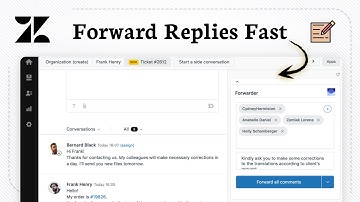 E-mail doorsturen inschakelen in Zendesk (Berichtensynchronisatie)