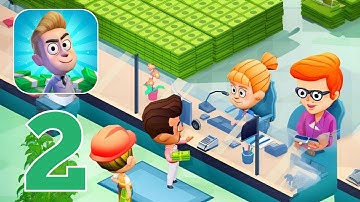 Idle Bank Tycoon: Money Empire - Gameplay Walkthrough | Part 2 (Android, iOS)