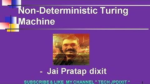 Non Deterministic Turing Machine