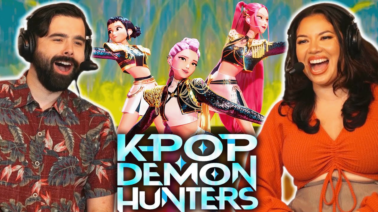 K-POP «Охотники на демонов» — это просто потрясающе! Реакция на фильм «Охотники на демонов»! ЗОЛО...