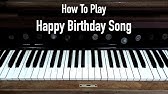 Joyeux Anniversaire Au Piano Tuto Facile Youtube