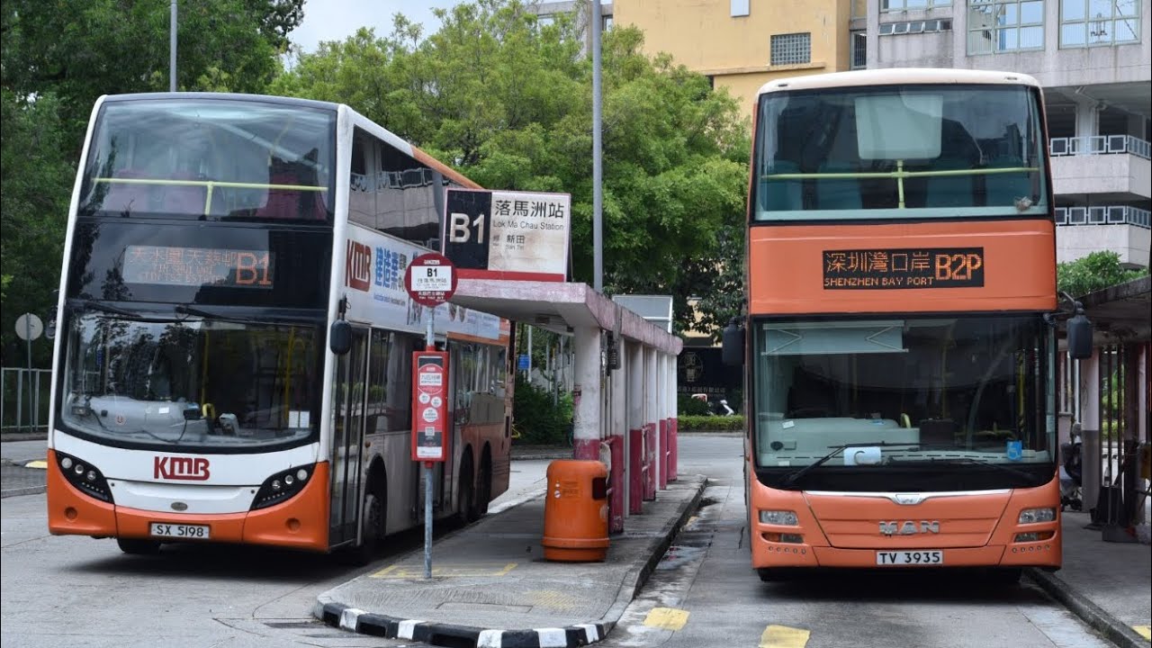 (原速) TV3935 (MD05) @ NLB B2P 天水圍 天慈 Tin Shui Wai Tin Tsz → 深圳灣口岸 Shenzhen Bay Port